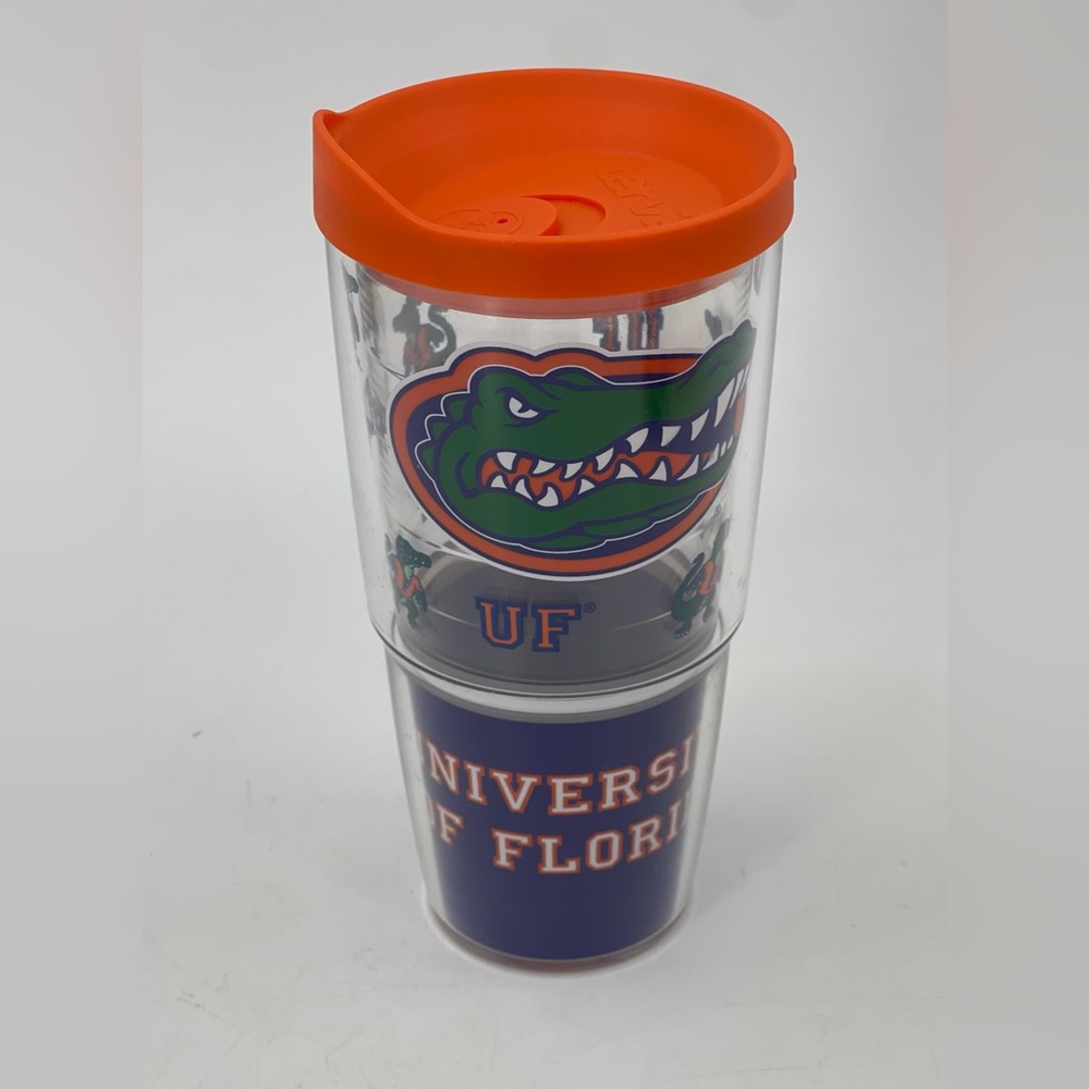 Tervis University of Florida UF Gators 24oz Classic‎ Tumbler w/ Orange Lid